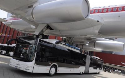 El autobús articulado GNC de Man, elegido Bus of the Year 2015