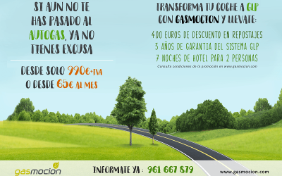 Promoción: Pásate al autogas con Gasmocion