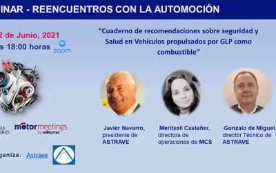 MOTORMEETINGS by Motortec analizará la seguridad de los vehículos propulsados por GLP