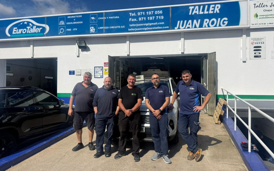 Los taxistas de Ibiza ya pueden transformar su coche a GLP en la isla de la mano de Gasmoción y obtener la etiqueta ECO