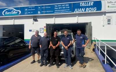 Los taxistas de Ibiza ya pueden transformar su coche a GLP en la isla de la mano de Gasmoción y obtener la etiqueta ECO